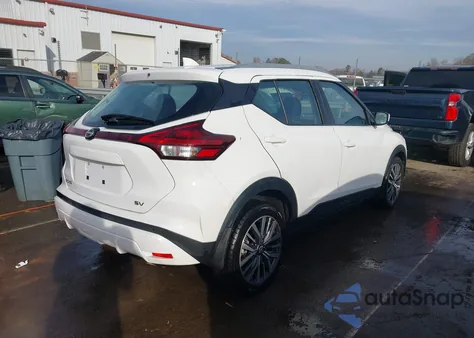 2022 Nissan Kicks Sv Xtronic Cvt z USA, uszkodzony, nr VIN 3N1CP5CV3NL483137